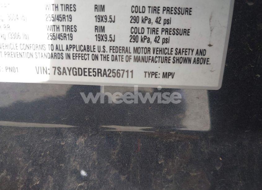 Photo 9 of 2024 Tesla Model Y LONG RANGE DUAL MOTOR ALL-WHEEL DRIVE (VIN 7SAYGDEE5RA256711)