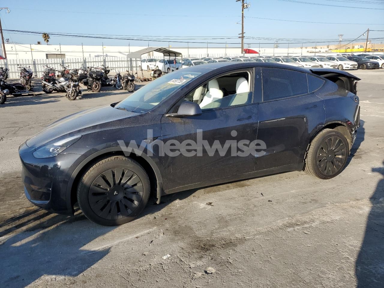 2024 TESLA MODEL Y (VIN 7SAYGDEE5RA265246) main photo