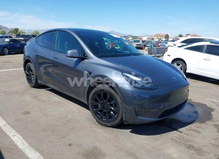 2023 Tesla Model Y AWD/LONG RANGE DUAL MOTOR ALL-WHEEL DRIVE (VIN 7SAYGDEE6PF691155) main photo