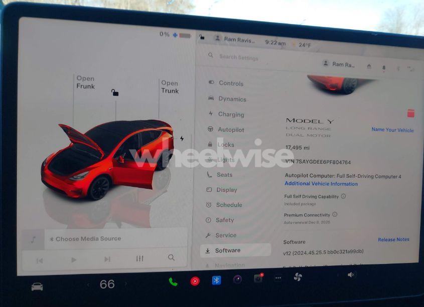Photo 18 of 2023 Tesla Model Y AWD/LONG RANGE DUAL MOTOR ALL-WHEEL DRIVE (VIN 7SAYGDEE6PF804764)