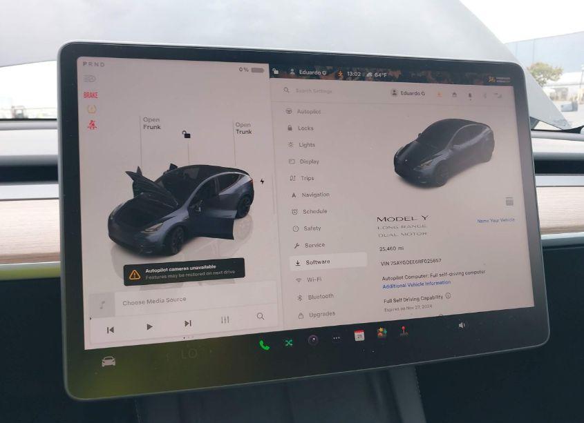 Photo 19 of 2024 Tesla Model Y LONG RANGE DUAL MOTOR ALL-WHEEL DRIVE (VIN 7SAYGDEE6RF025657)