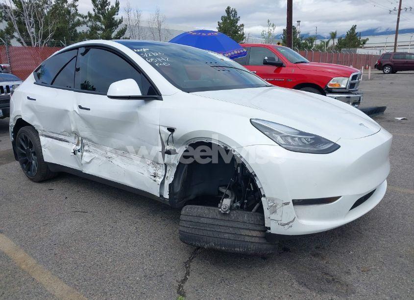 2023 Tesla Model Y AWD/LONG RANGE DUAL MOTOR ALL-WHEEL DRIVE (VIN 7SAYGDEE7PA023295) main photo