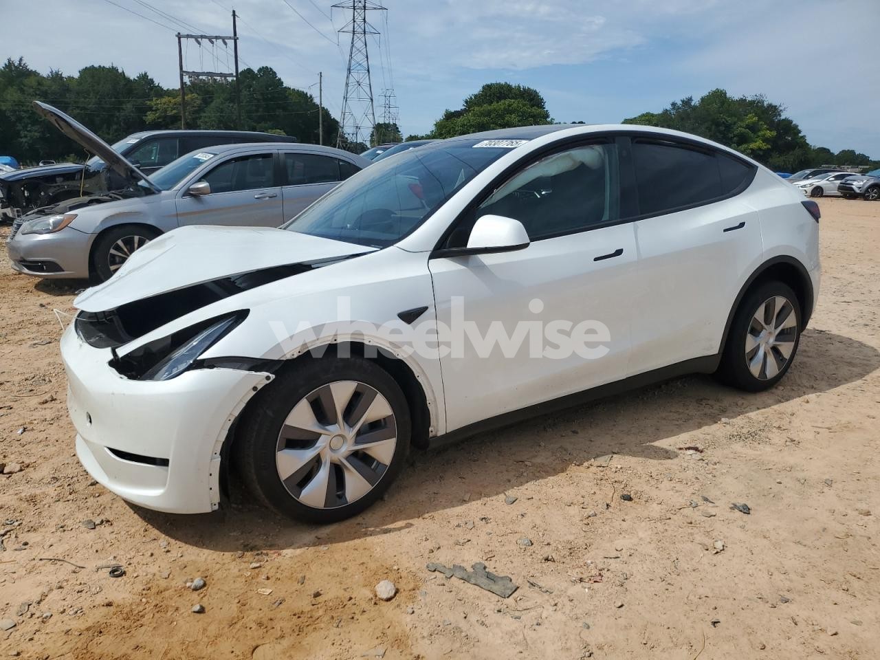 2023 TESLA MODEL Y (VIN 7SAYGDEE7PA061402) main photo