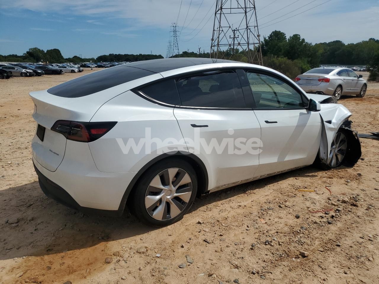 Photo 3 of 2023 TESLA MODEL Y (VIN 7SAYGDEE7PA061402)
