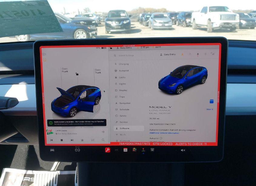 Photo 18 of 2023 Tesla Model Y AWD/LONG RANGE DUAL MOTOR ALL-WHEEL DRIVE (VIN 7SAYGDEE7PA077972)