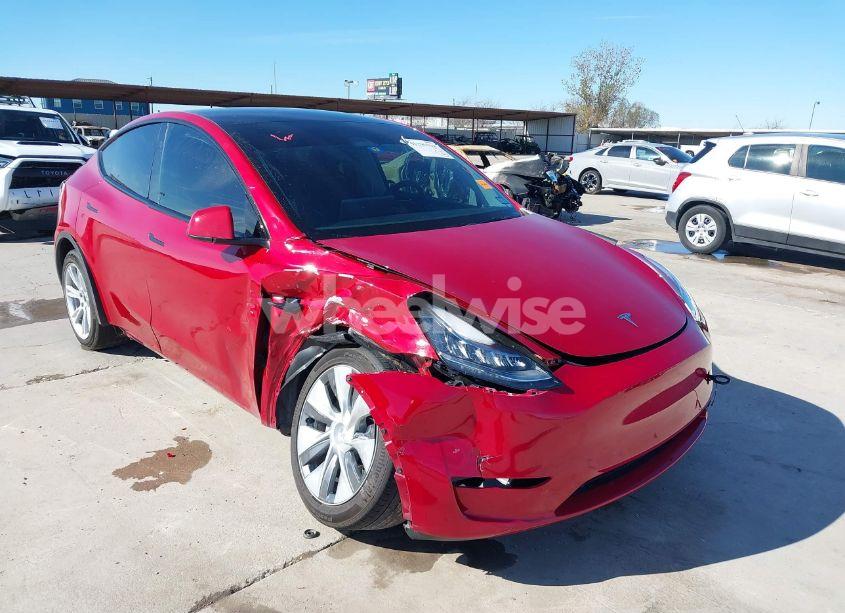 2023 Tesla Model Y AWD/LONG RANGE DUAL MOTOR ALL-WHEEL DRIVE (VIN 7SAYGDEE7PA137684) main photo