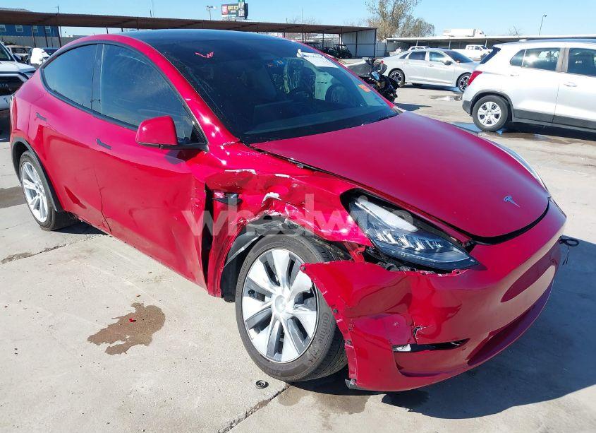 Photo 6 of 2023 Tesla Model Y AWD/LONG RANGE DUAL MOTOR ALL-WHEEL DRIVE (VIN 7SAYGDEE7PA137684)