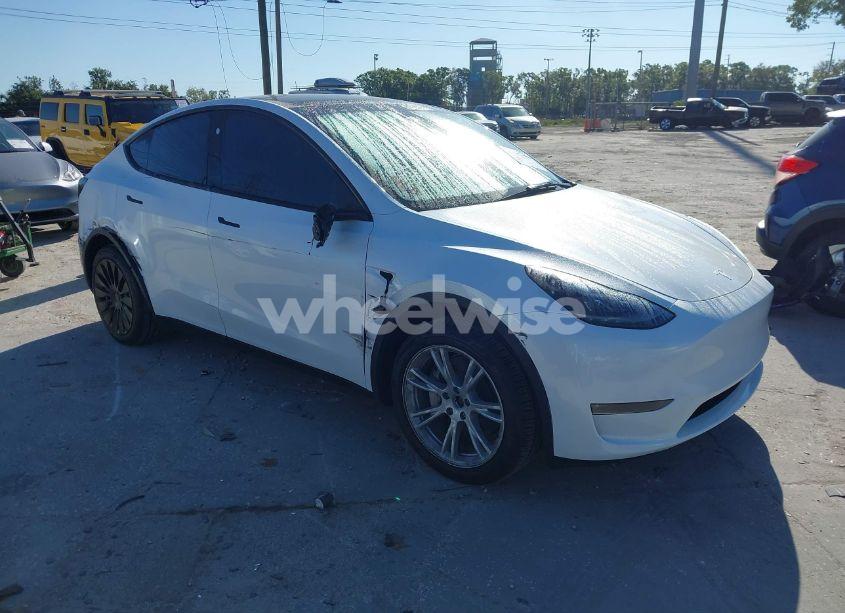 2023 Tesla Model Y AWD/LONG RANGE DUAL MOTOR ALL-WHEEL DRIVE (VIN 7SAYGDEE7PA199845) main photo