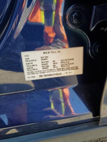 Photo 11 of 2023 TESLA MODEL Y (VIN 7SAYGDEE7PF633331)