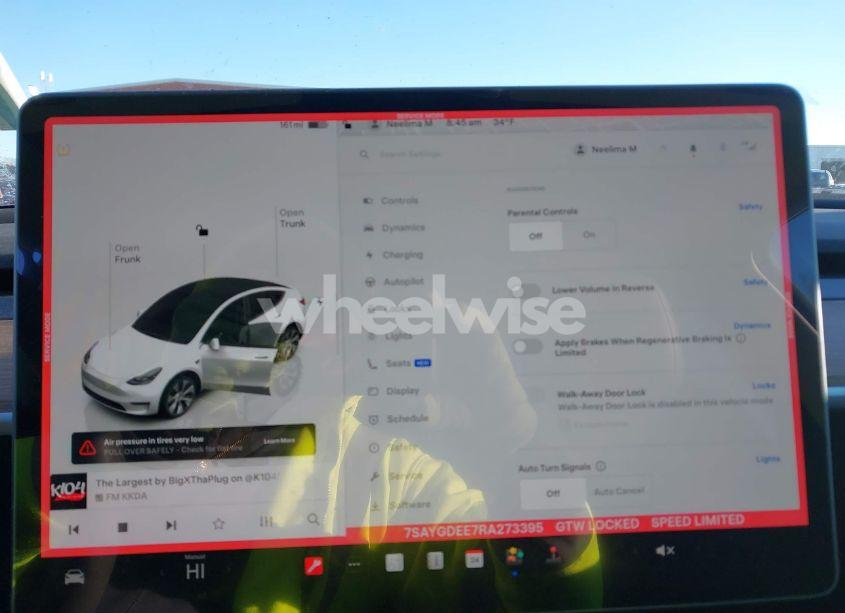 Photo 18 of 2024 Tesla Model Y LONG RANGE DUAL MOTOR ALL-WHEEL DRIVE (VIN 7SAYGDEE7RA273395)