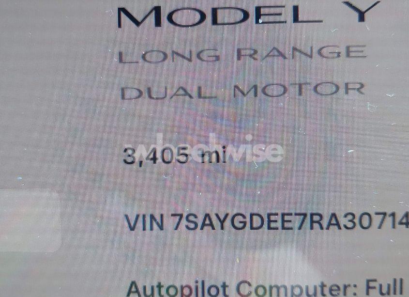 Photo 15 of 2024 Tesla Model Y LONG RANGE DUAL MOTOR ALL-WHEEL DRIVE (VIN 7SAYGDEE7RA307142)