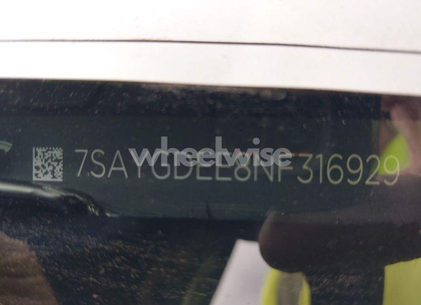 Photo 8 of 2022 Tesla Model Y LONG RANGE DUAL MOTOR ALL-WHEEL DRIVE (VIN 7SAYGDEE8NF316929)