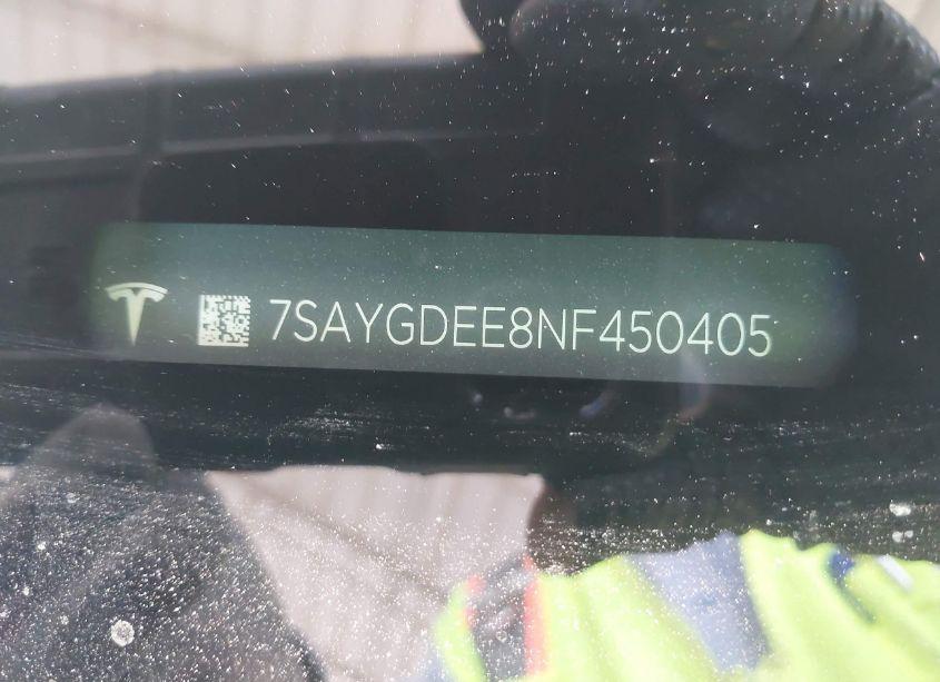 Photo 9 of 2022 Tesla Model Y LONG RANGE DUAL MOTOR ALL-WHEEL DRIVE (VIN 7SAYGDEE8NF450405)