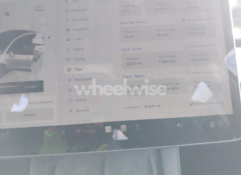 Photo 7 of 2023 Tesla Model Y AWD/LONG RANGE DUAL MOTOR ALL-WHEEL DRIVE (VIN 7SAYGDEE8PA037965)