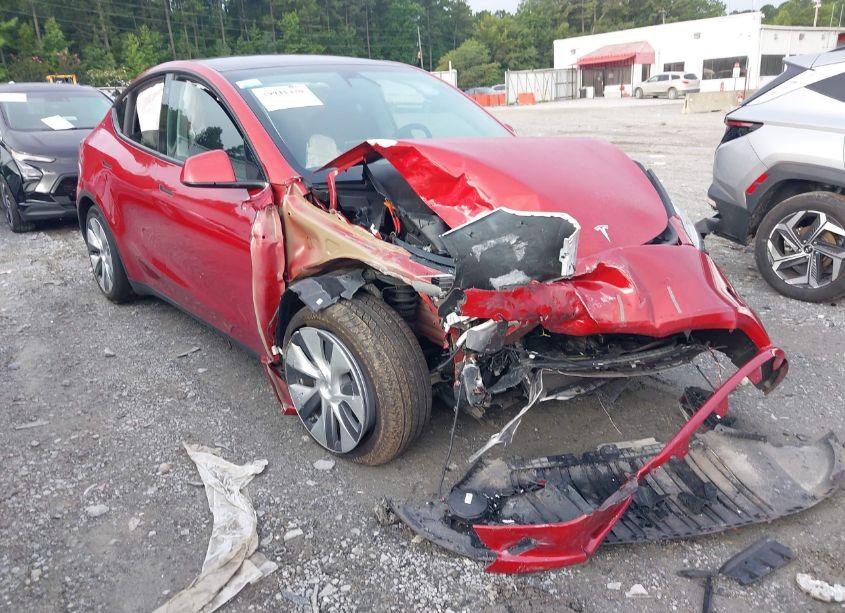 Photo 6 of 2023 Tesla Model Y AWD/LONG RANGE DUAL MOTOR ALL-WHEEL DRIVE (VIN 7SAYGDEE8PA041112)