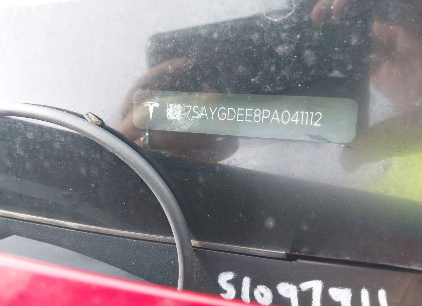 Photo 8 of 2023 Tesla Model Y AWD/LONG RANGE DUAL MOTOR ALL-WHEEL DRIVE (VIN 7SAYGDEE8PA041112)