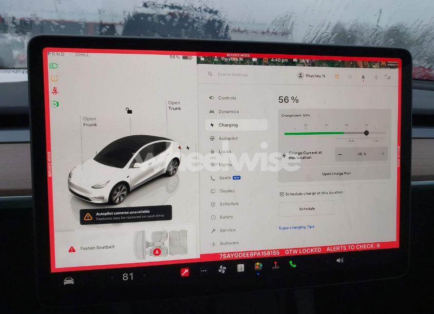 Photo 17 of 2023 Tesla Model Y AWD/LONG RANGE DUAL MOTOR ALL-WHEEL DRIVE (VIN 7SAYGDEE8PA158155)