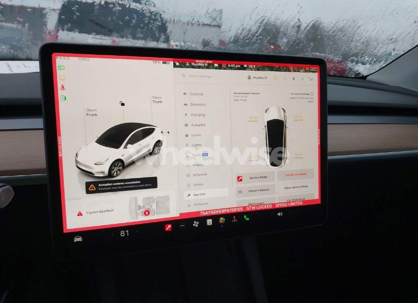 Photo 18 of 2023 Tesla Model Y AWD/LONG RANGE DUAL MOTOR ALL-WHEEL DRIVE (VIN 7SAYGDEE8PA158155)