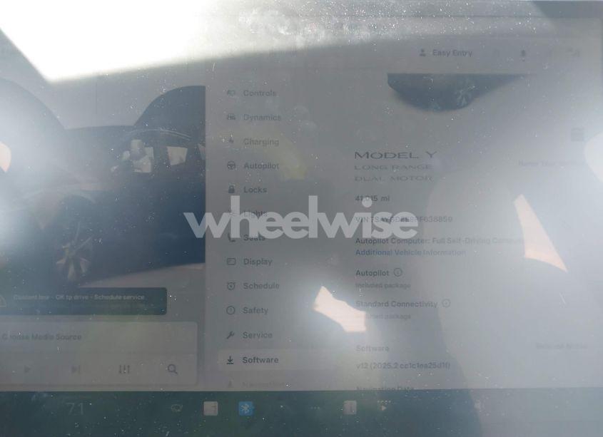 Photo 7 of 2023 Tesla Model Y AWD/LONG RANGE DUAL MOTOR ALL-WHEEL DRIVE (VIN 7SAYGDEE8PF638859)