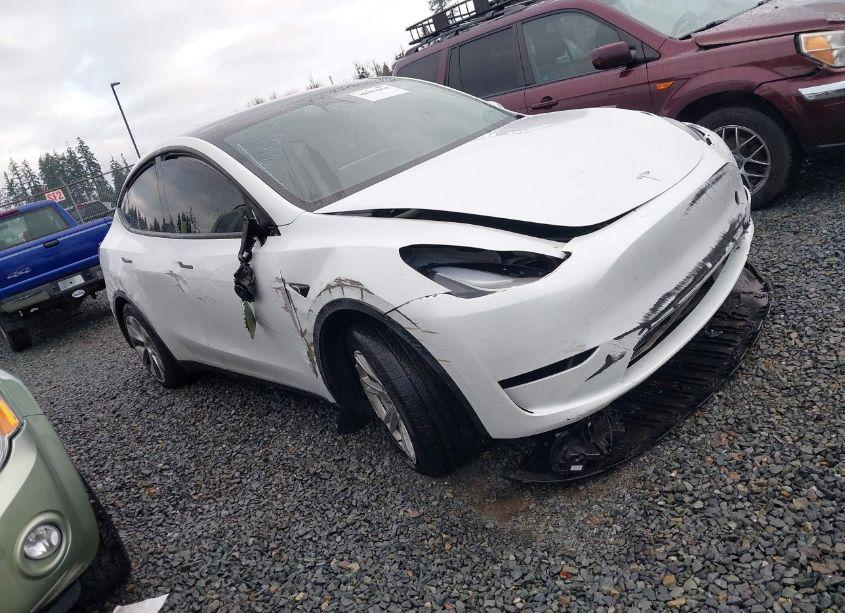 2023 Tesla Model Y AWD/LONG RANGE DUAL MOTOR ALL-WHEEL DRIVE (VIN 7SAYGDEE8PF686040) main photo
