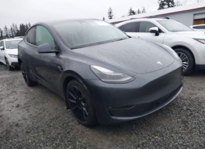 2023 Tesla Model Y AWD/LONG RANGE DUAL MOTOR ALL-WHEEL DRIVE (VIN 7SAYGDEE8PF697118) main photo