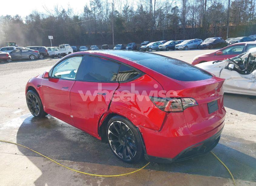 Photo 3 of 2023 Tesla Model Y AWD/LONG RANGE DUAL MOTOR ALL-WHEEL DRIVE (VIN 7SAYGDEE8PF766695)