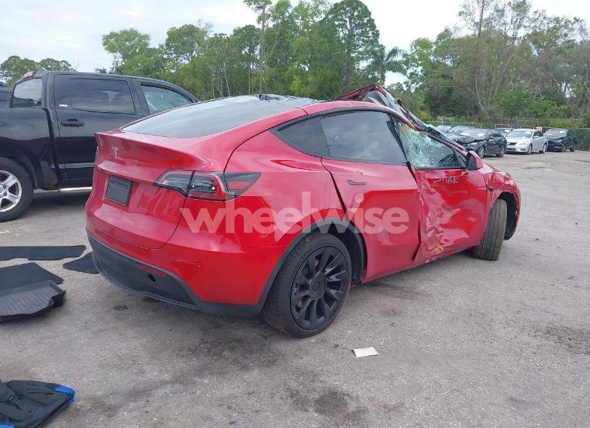 Photo 4 of 2023 Tesla Model Y AWD/LONG RANGE DUAL MOTOR ALL-WHEEL DRIVE (VIN 7SAYGDEE8PF830492)