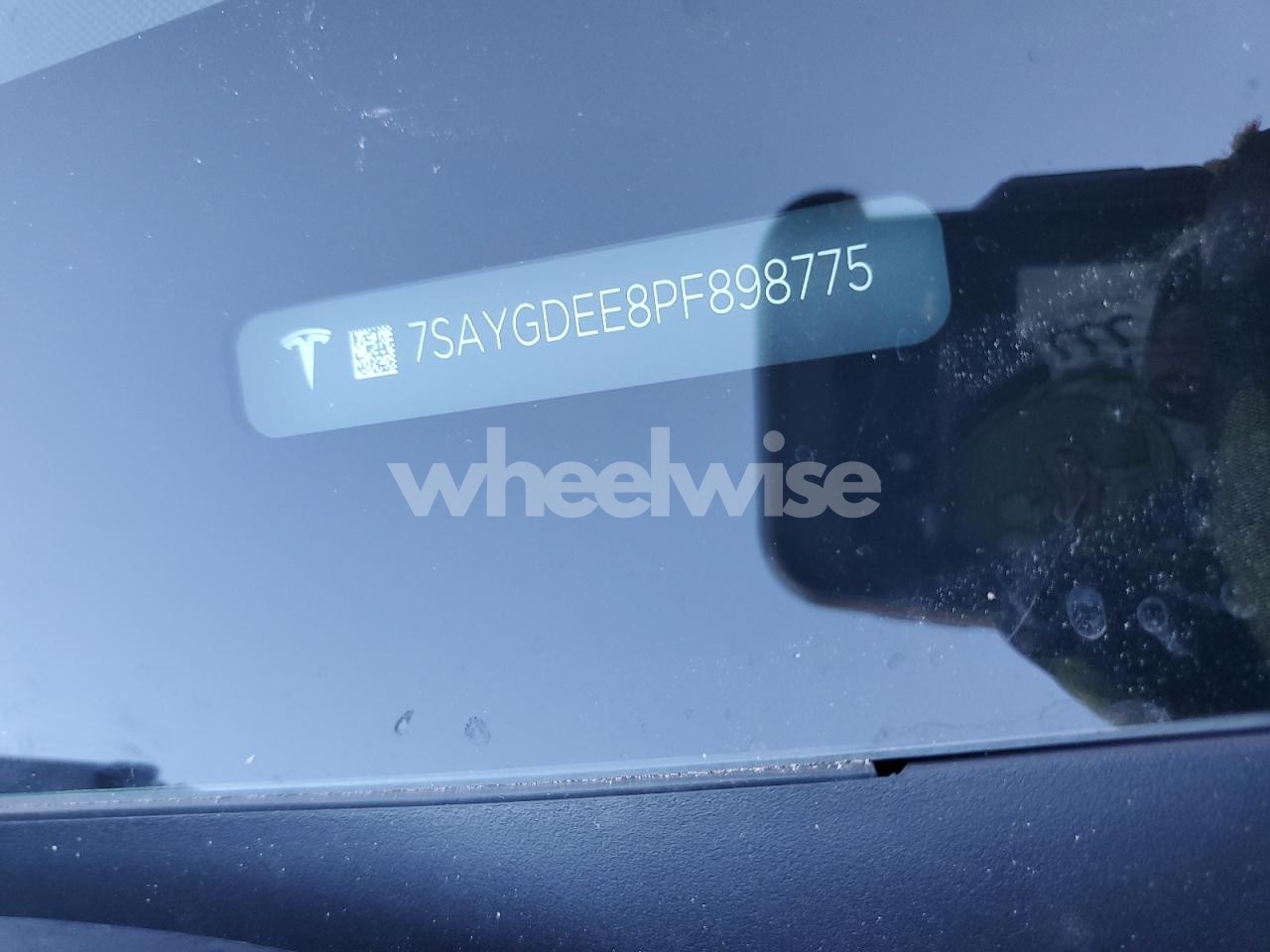 Photo 12 of 2023 TESLA MODEL Y (VIN 7SAYGDEE8PF898775)