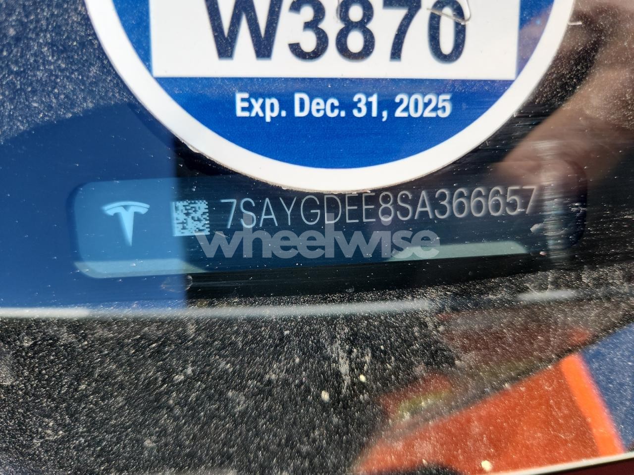 Photo 12 of 2025 TESLA MODEL Y (VIN 7SAYGDEE8SA366657)