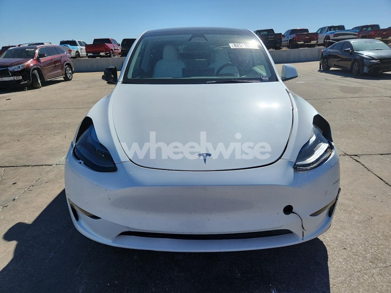 Photo 5 of 2025 TESLA MODEL Y (VIN 7SAYGDEE8SA366657)