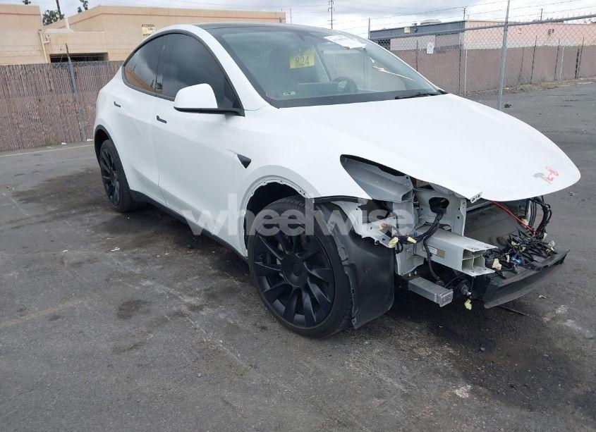 2023 Tesla Model Y (VIN 7SAYGDEE9PA025064) main photo