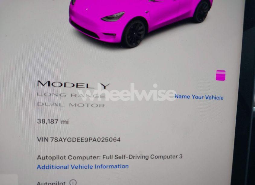 Photo 7 of 2023 Tesla Model Y (VIN 7SAYGDEE9PA025064)