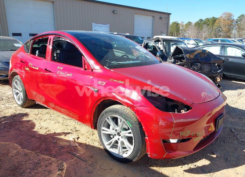 2023 Tesla Model Y AWD/LONG RANGE DUAL MOTOR ALL-WHEEL DRIVE (VIN 7SAYGDEE9PA060459) main photo