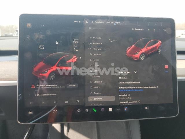 Photo 9 of 2023 TESLA MODEL Y (VIN 7SAYGDEE9PA137234)