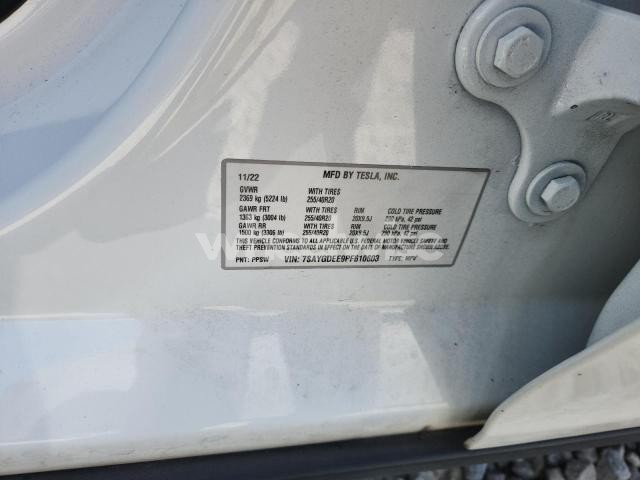 Photo 8 of 2023 TESLA MODEL Y (VIN 7SAYGDEE9PF610603)