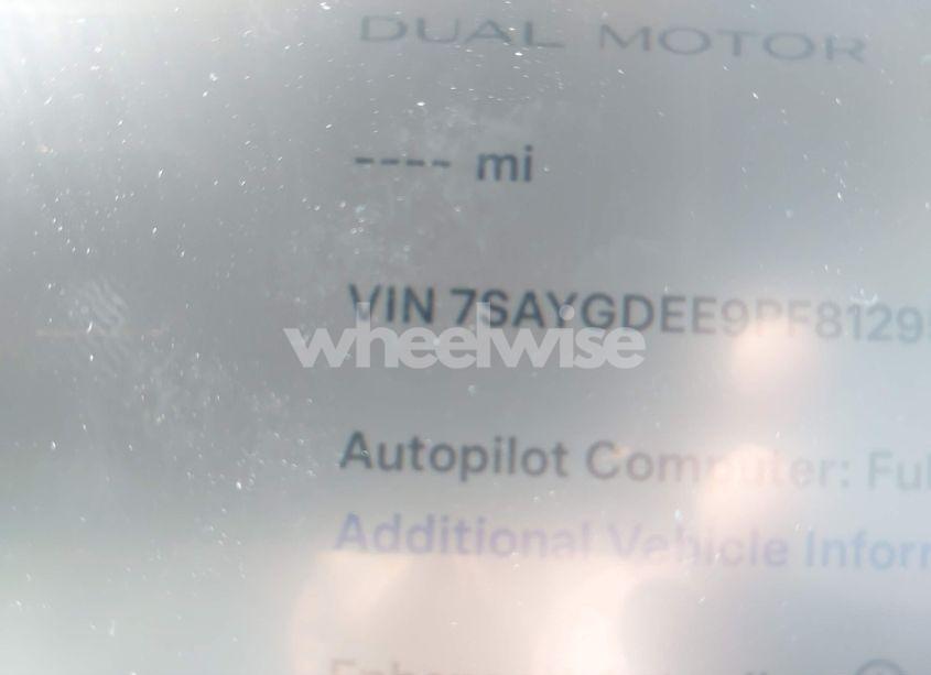 Photo 15 of 2023 Tesla Model Y AWD/LONG RANGE DUAL MOTOR ALL-WHEEL DRIVE (VIN 7SAYGDEE9PF812955)