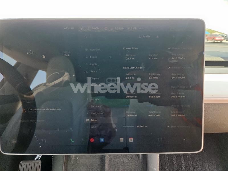 Photo 12 of 2024 TESLA MODEL Y (VIN 7SAYGDEE9RA321107)