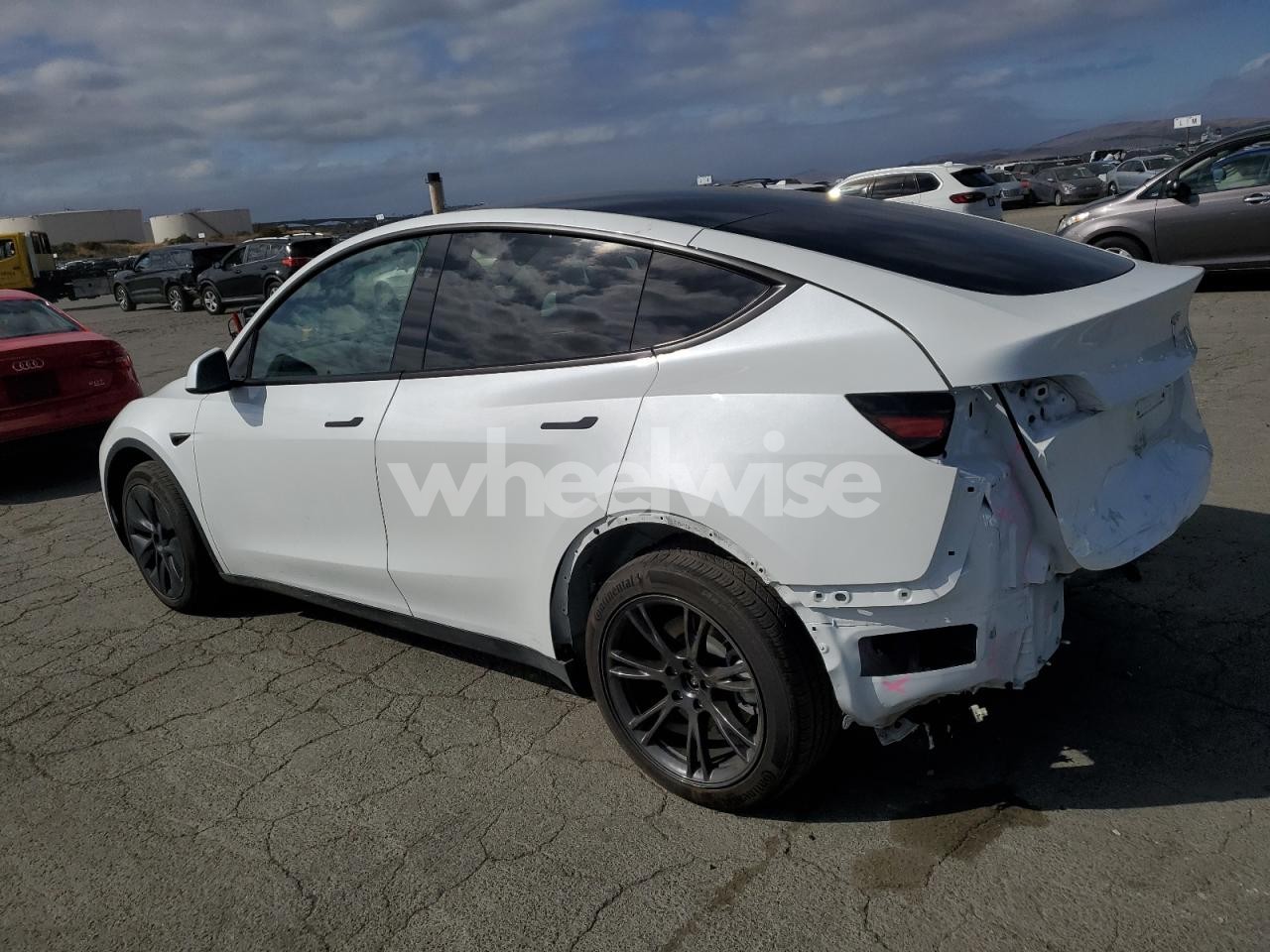 Photo 2 of 2024 TESLA MODEL Y (VIN 7SAYGDEE9RF129219)