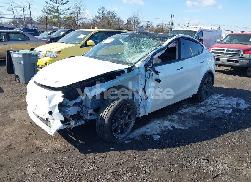 Photo 2 of 2025 Tesla Model Y LONG RANGE DUAL MOTOR ALL-WHEEL DRIVE (VIN 7SAYGDEE9SF248135)