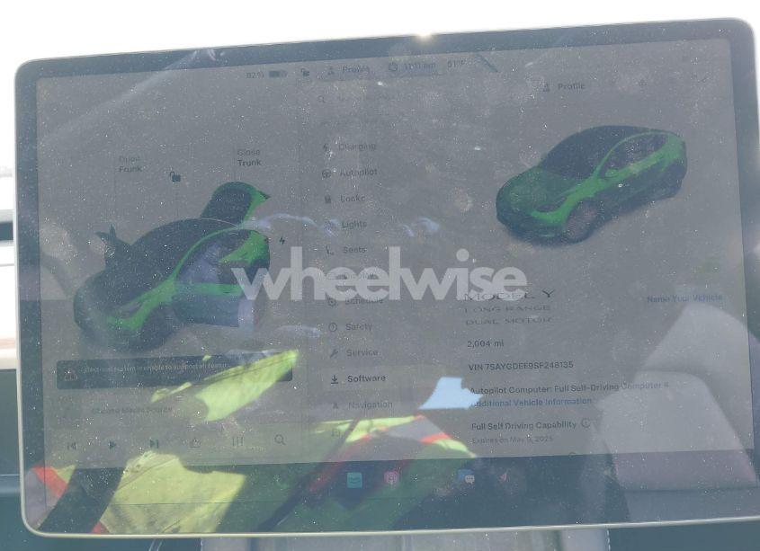 Photo 7 of 2025 Tesla Model Y LONG RANGE DUAL MOTOR ALL-WHEEL DRIVE (VIN 7SAYGDEE9SF248135)