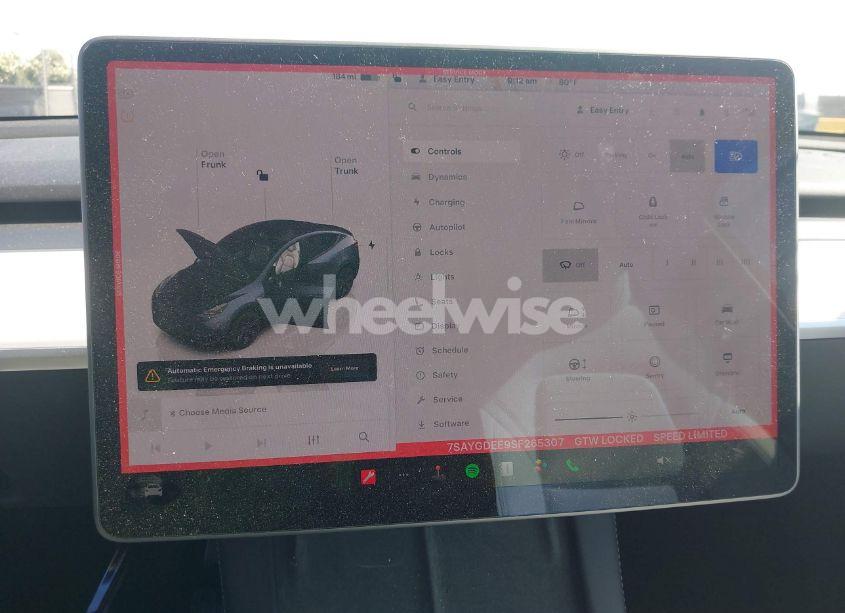 Photo 19 of 2025 Tesla Model Y LONG RANGE DUAL MOTOR ALL-WHEEL DRIVE (VIN 7SAYGDEE9SF265307)