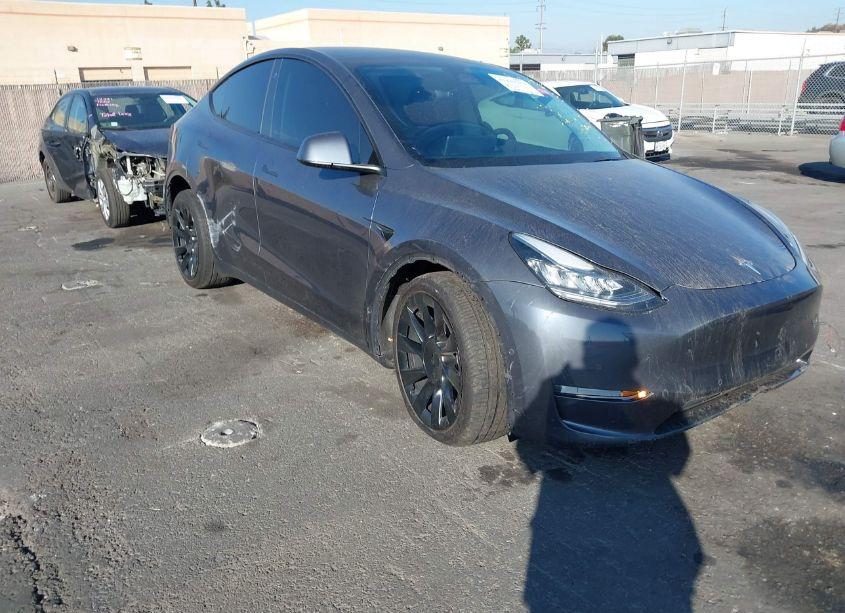 2022 Tesla Model Y (VIN 7SAYGDEEXNF366876) main photo