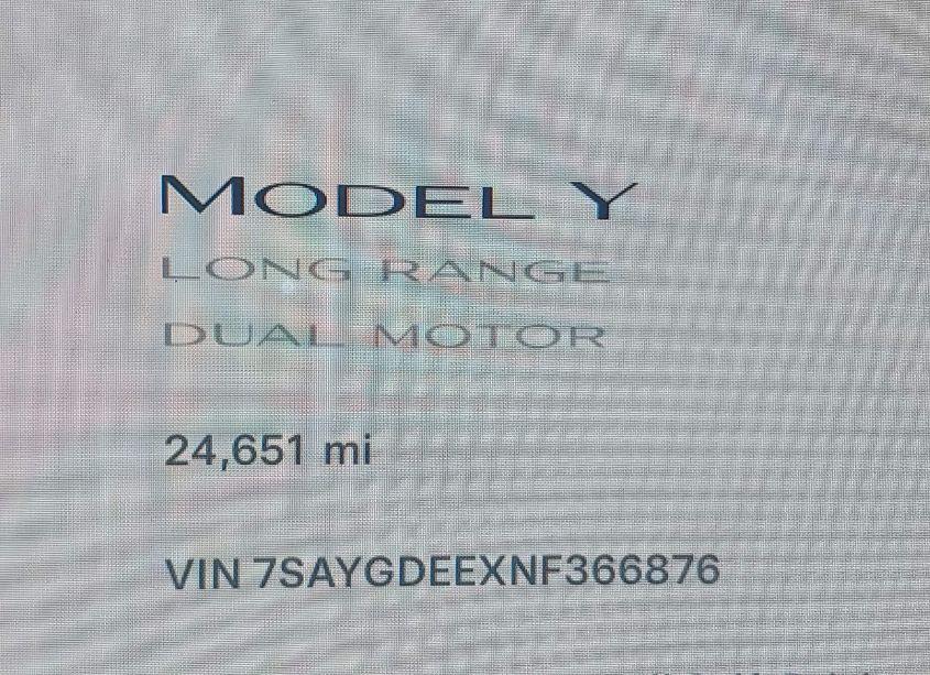 Photo 15 of 2022 Tesla Model Y (VIN 7SAYGDEEXNF366876)