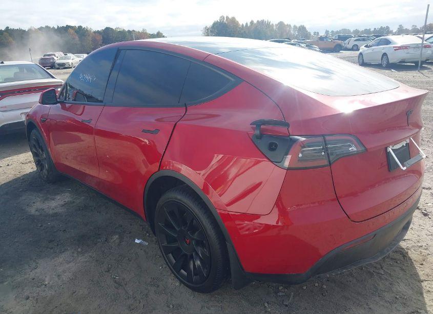 Photo 3 of 2022 Tesla Model Y LONG RANGE DUAL MOTOR ALL-WHEEL DRIVE (VIN 7SAYGDEEXNF453743)