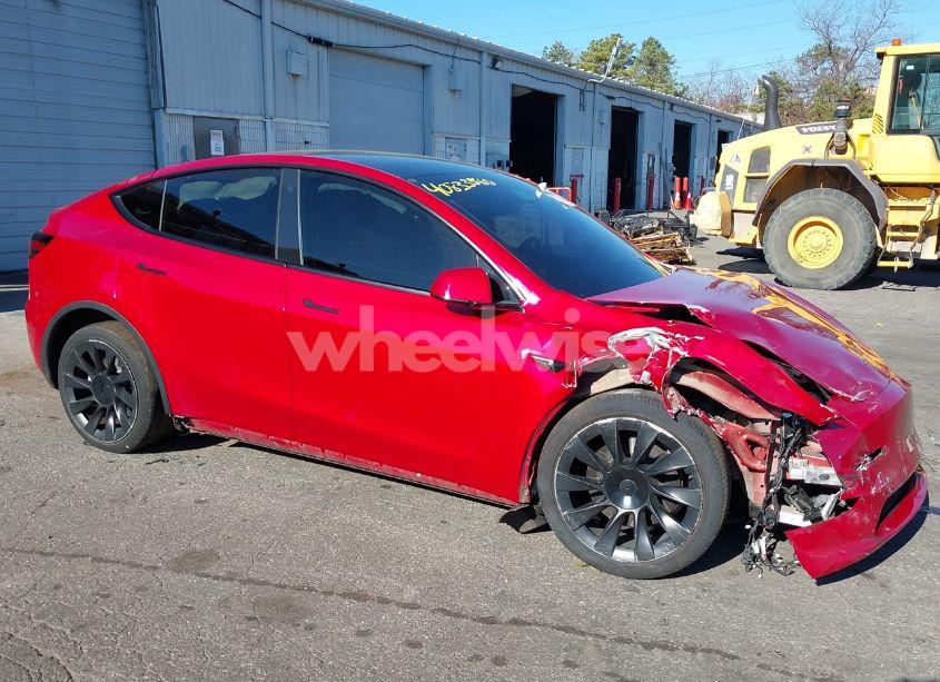 2023 Tesla Model Y AWD/LONG RANGE DUAL MOTOR ALL-WHEEL DRIVE (VIN 7SAYGDEEXPA030418) main photo