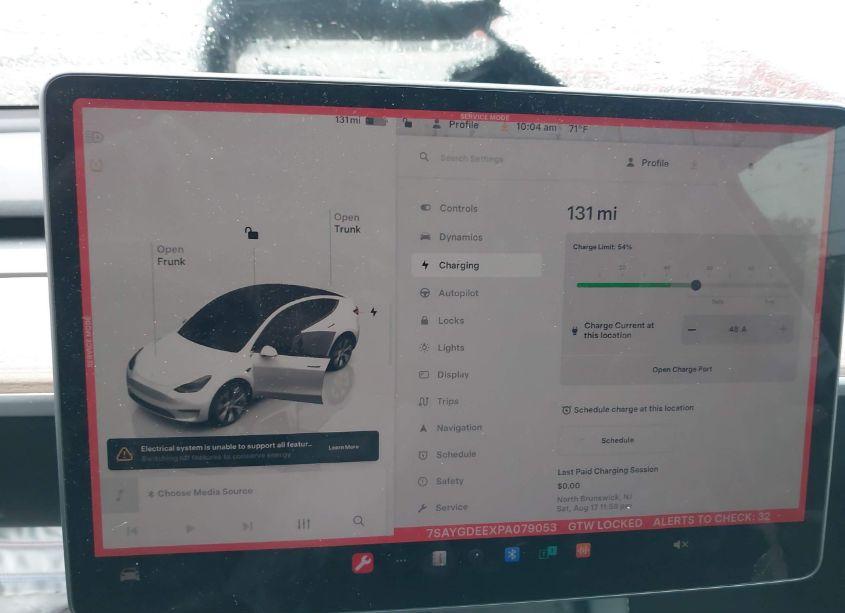 Photo 16 of 2023 Tesla Model Y AWD/LONG RANGE DUAL MOTOR ALL-WHEEL DRIVE (VIN 7SAYGDEEXPA079053)