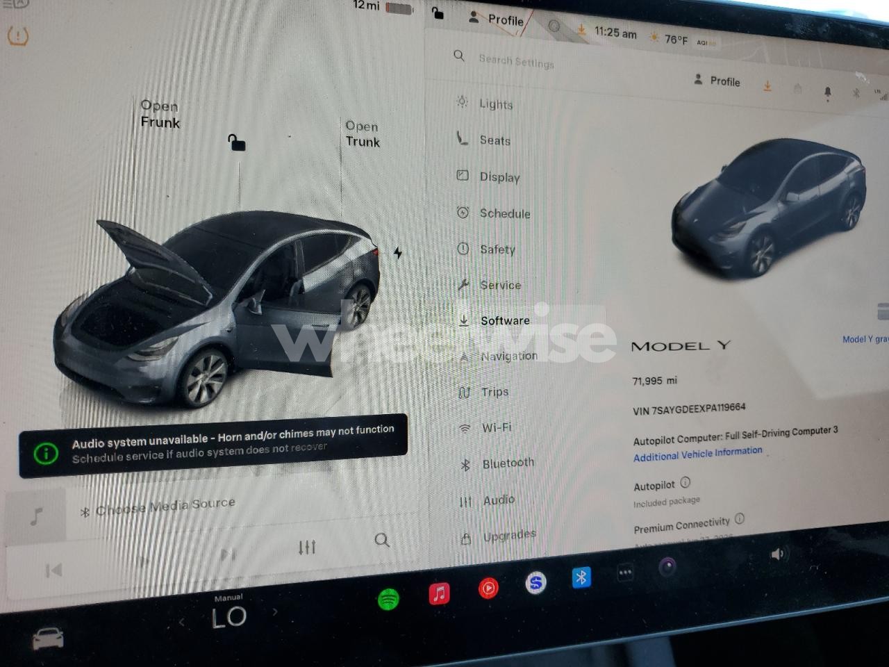 Photo 9 of 2023 TESLA MODEL Y (VIN 7SAYGDEEXPA119664)