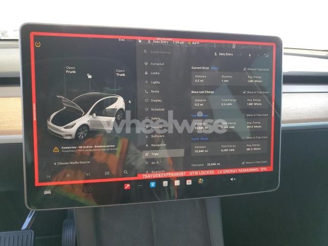 Photo 6 of 2023 TESLA MODEL Y (VIN 7SAYGDEEXPF646087)