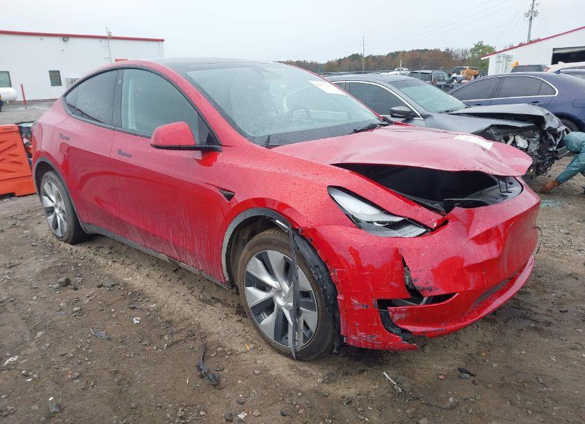 2023 Tesla Model Y AWD/LONG RANGE DUAL MOTOR ALL-WHEEL DRIVE (VIN 7SAYGDEEXPF685584) main photo