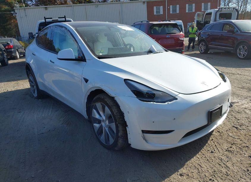 2023 Tesla Model Y AWD/LONG RANGE DUAL MOTOR ALL-WHEEL DRIVE (VIN 7SAYGDEEXPF876275) main photo